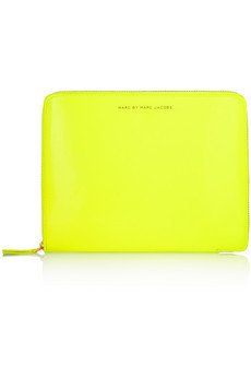 Neon Yellow iPad case @Marc by Marc Jacobs