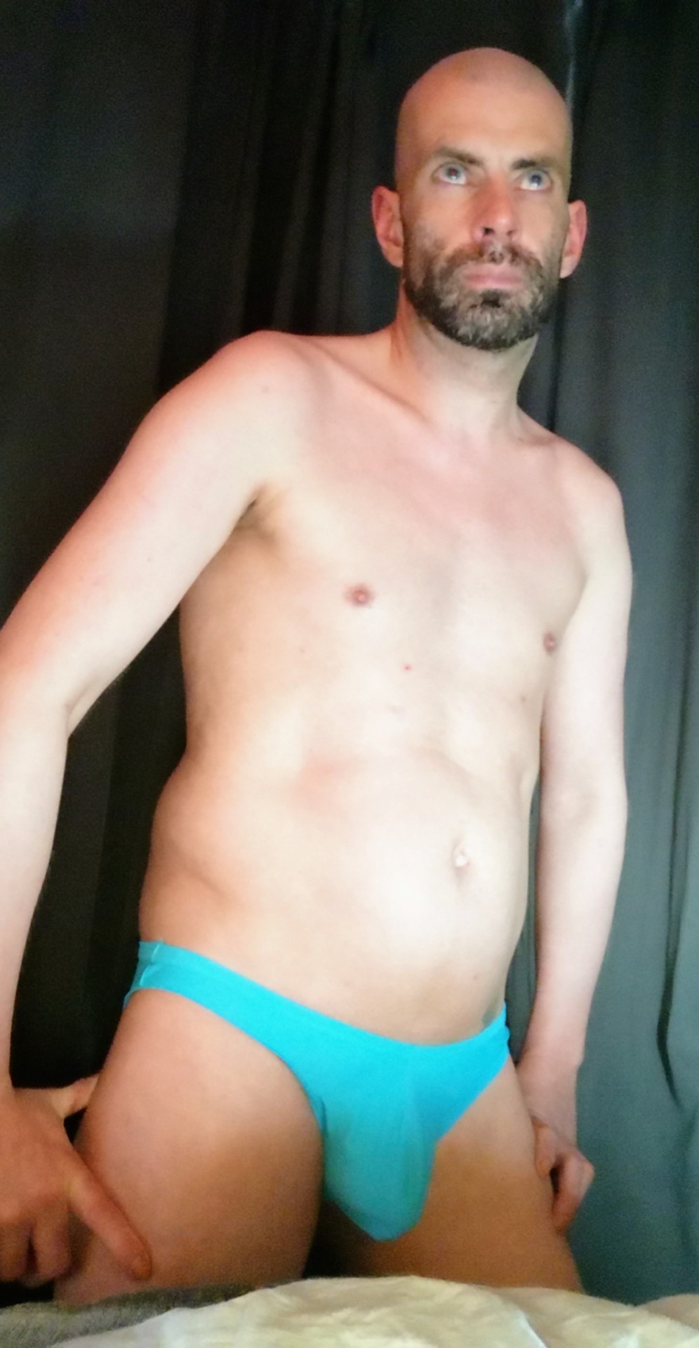 Monday's Shaved Head & Some Underwear Pics Taken 07 Feb 2022