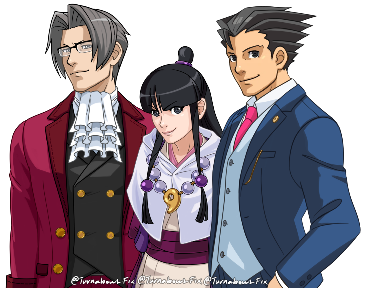 Phoenix Wright : Ace Attorney ~ by SideBOffStage on DeviantArt