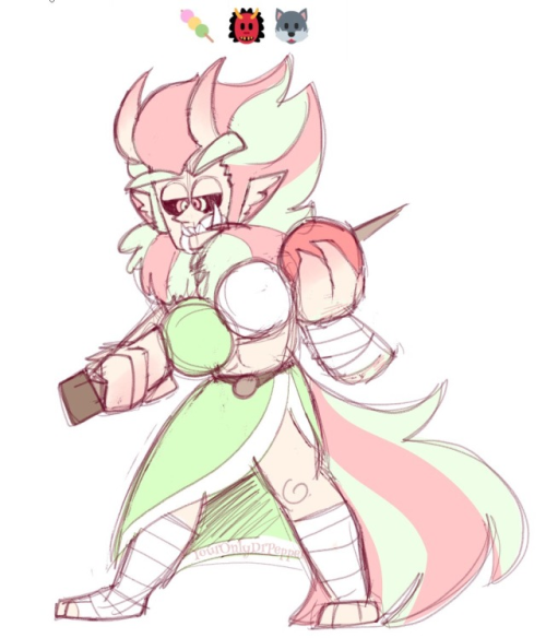 I Finally Decided To Draw The Adopt I Got From @youronlydrpepperI Have A Story Developing For Them, But
