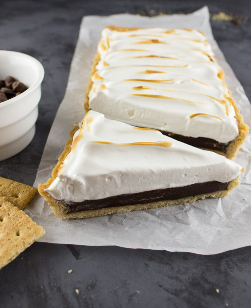 deliciousanddivine:  foodffs:  S’more TartReally nice recipes. Every hour.Show me what you cooked!  Now. Right now.
