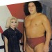 weirdlandtv:Blondie’s Debbie Harry with Andre the Giant in 1980.