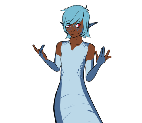 artphikiki:   I revamped another old oc, this one’s a lamia named Ammi. She’s friends with 404 and always annoys her by never wearing clothes.   REBLOGS > LIKES 
