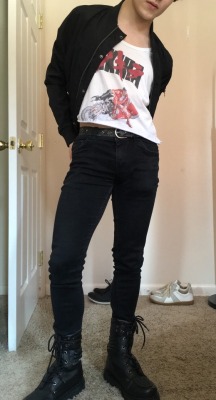 astrroboy:  Today’s outfit for a motorcycle