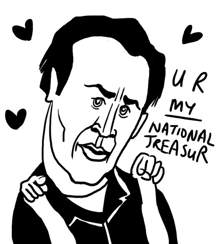 Nic Cage has feelings -burt