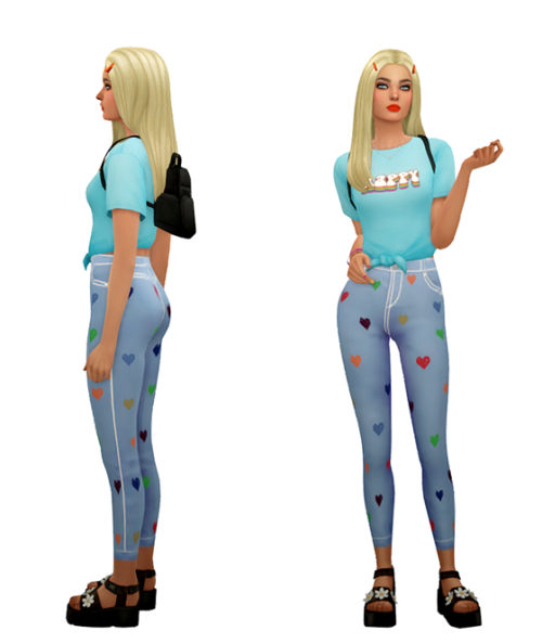 TS4 Maxis Match Lookbook #3 Skin / Face / Hair / Eyebrows / Eyes / Nosemask Clothing - TopNara Jacke