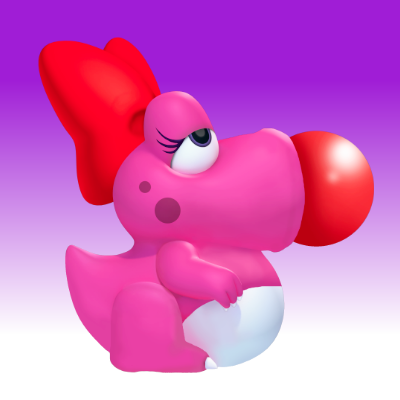 puddletumbles:  spookyhouse:  swaggaraptor:  throh:  theroguefeminist:  rachelreine:  ☆ ❤ Birdo ❤ ☆  Her name’s Birdetta guys. She’s actually a canon trans character by nintendo and many players insist on calling her by her “real” name