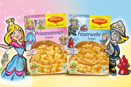 German soup packages for ‘Princesses and Firefighters’ 