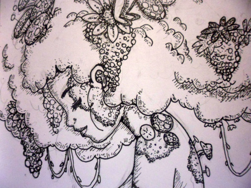 Natural Hair | Inktober