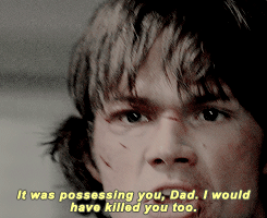 castiel-knight-of-hell:  doomedbrothers:  Okay okay but… then John does go to hell. 