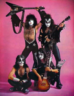 grayflannelsuit: Kiss, circa 1975.