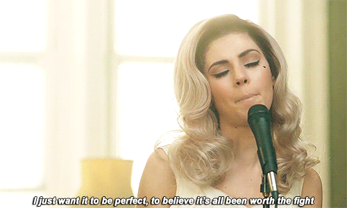 fymarinaandthediamonds: LIES (2012) x FORGET (2015)