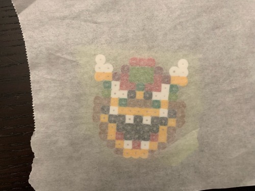 Help! I misaligned my perler piece with masking tape any ideas on