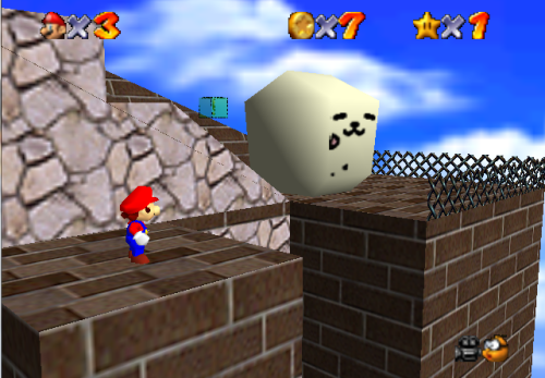 humming-the-bassline:  this weekend i learned how to texture hack sm64 