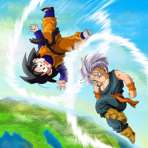 Dbz kid trunks and goten