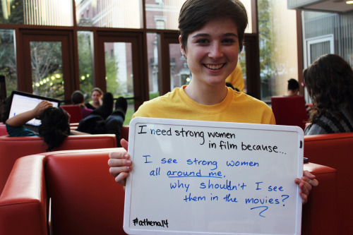 The Heroes We Deserve | Alice Griffin (Barnard College &lsquo;15) &ldquo;I need strong women in film
