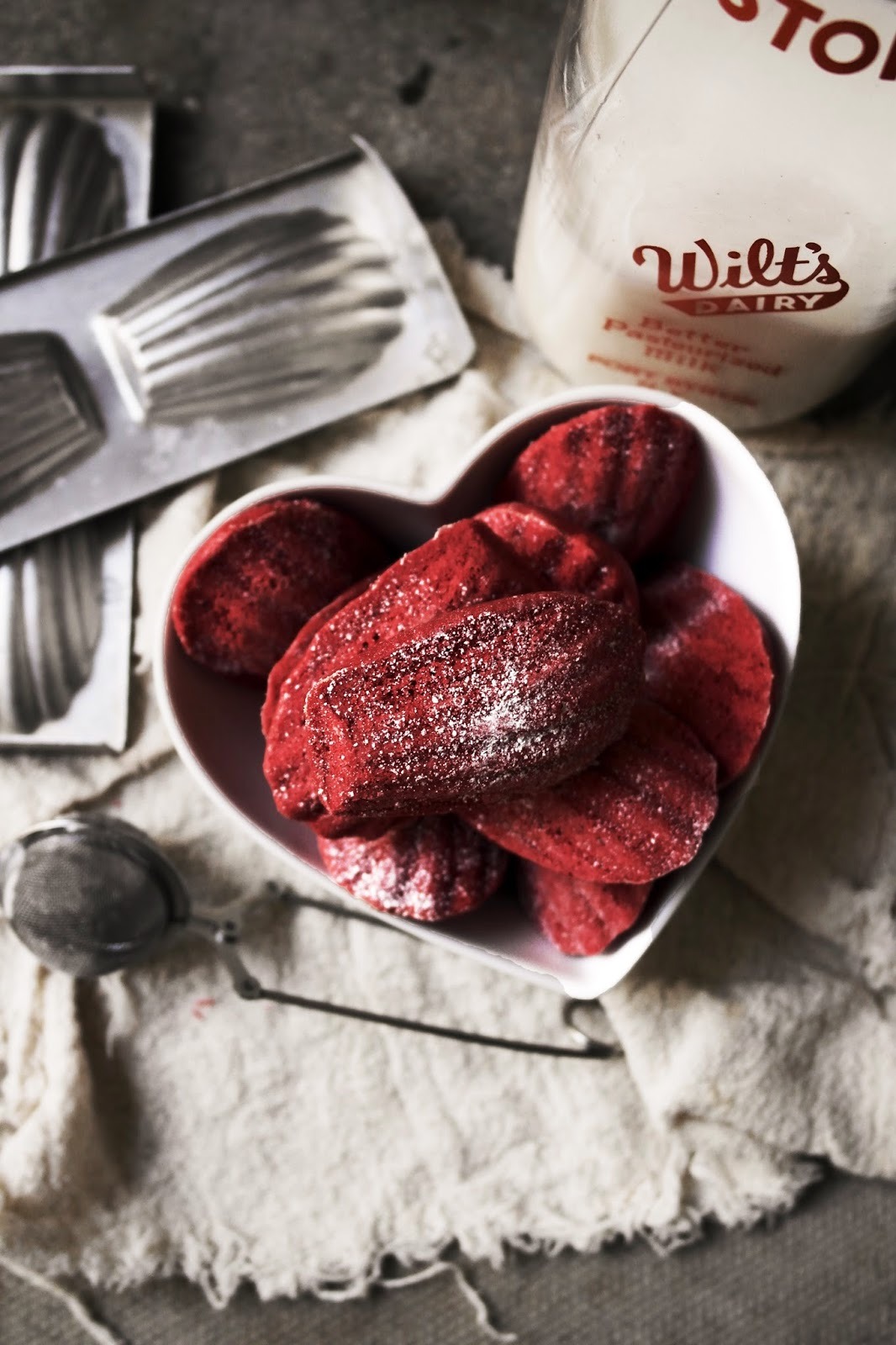 confectionerybliss:  Red Velvet Madeleines • Twigg Studios