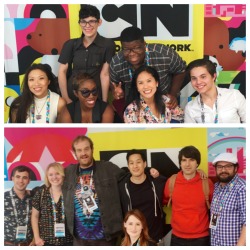 So much love for the talented crews of Steven Universe and We Bare Bears! Thanks for making Comic Con a blast!