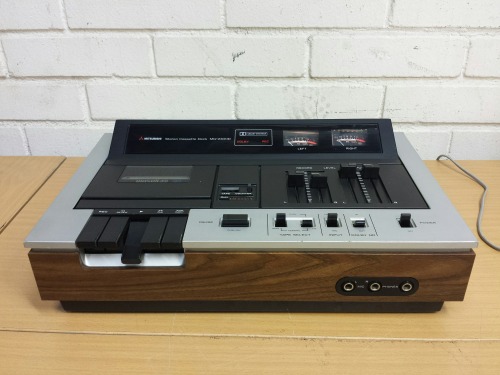 Mitsubishi MG-2300D Stereo Cassette Deck, 1970s