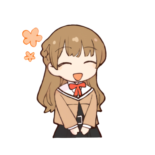  ꕥ CHIBI GIRLS # 2 ꕥ ▷ Bloom Into You ◦ LINE stickers 