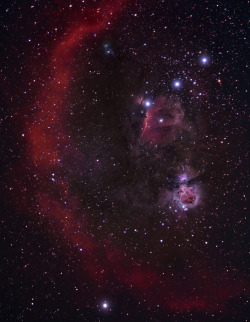 viddyspace:  Barnard’s Loop CCD/DSLR Hybrid (by astrochuck) 
