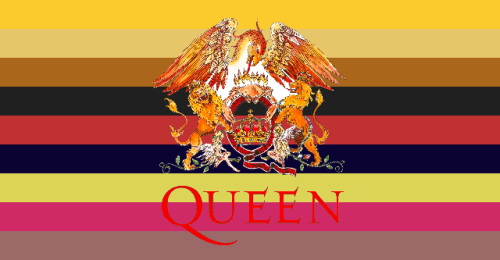 Queenbandgender Pride Flag"Queenbandgender Is A Musicgender Connected To The 1970 Rock Band, Queen."