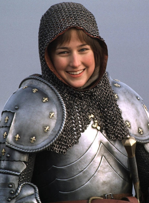 where-our-stories-start:Leelee Sobieski as 16-year-old Squire Kel, riding with the King’s Own
