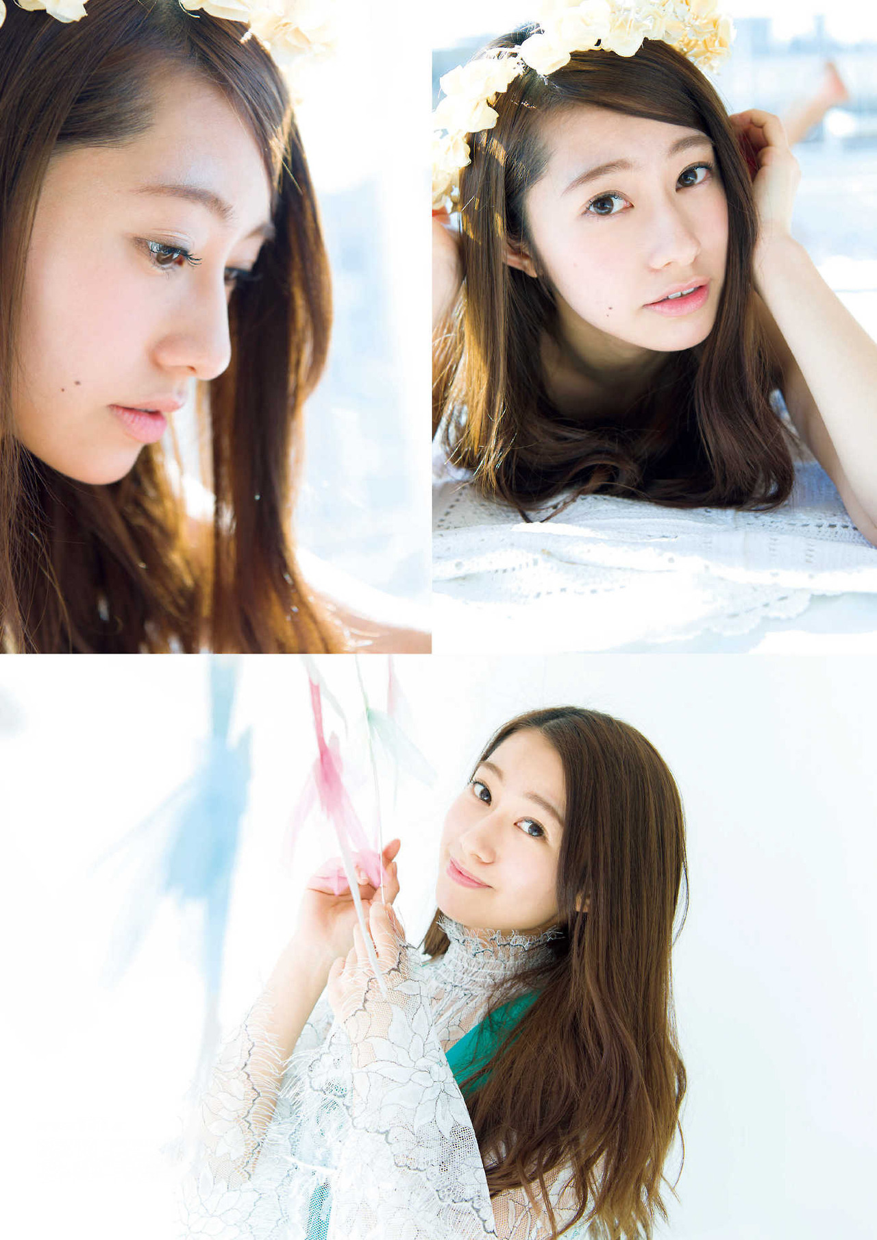 46pic:     Nanase Nishino × Reika Sakurai × Rina Ikoma - FLASH 