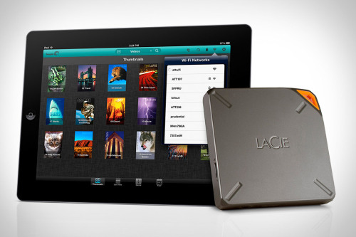 Lacie Fuel / 1TB Wireless battery-powered media storage vessel.(via Lacie Fuel | Uncrate)