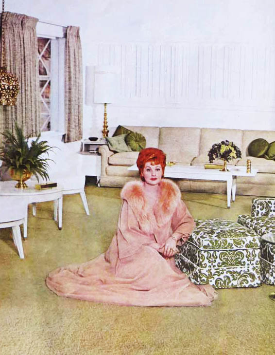 ilovelucyball:  Lucy at home, 1960’s 