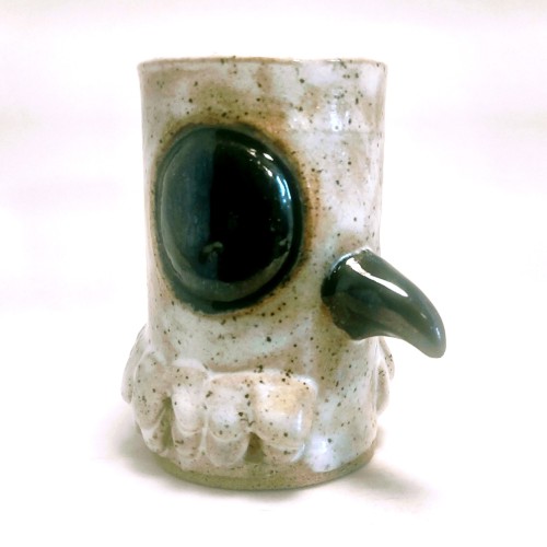 Miniature Spooky Bird Mug