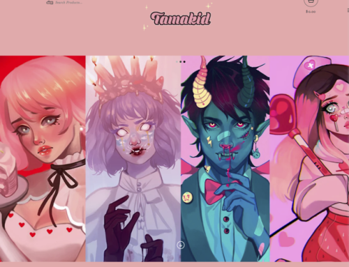 TAMAKID STORE!some of you guys wanted to know if I sold my prints, and I do! check out my shop if yo