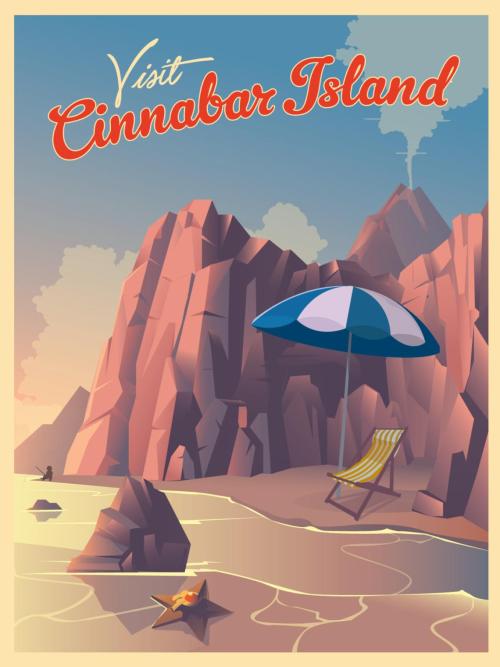 retrogamingblog2:Pokemon Travel Posters made by Posternaut