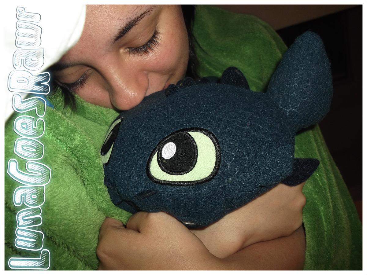 dada-dltoart:  On my latest visit, I bought my Babygirl a RAWRING Toothless from