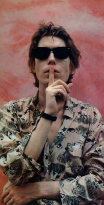 couture-club:  Richard Butler of The Psychedelic Furs Flexipop magazine 22, 1982. 