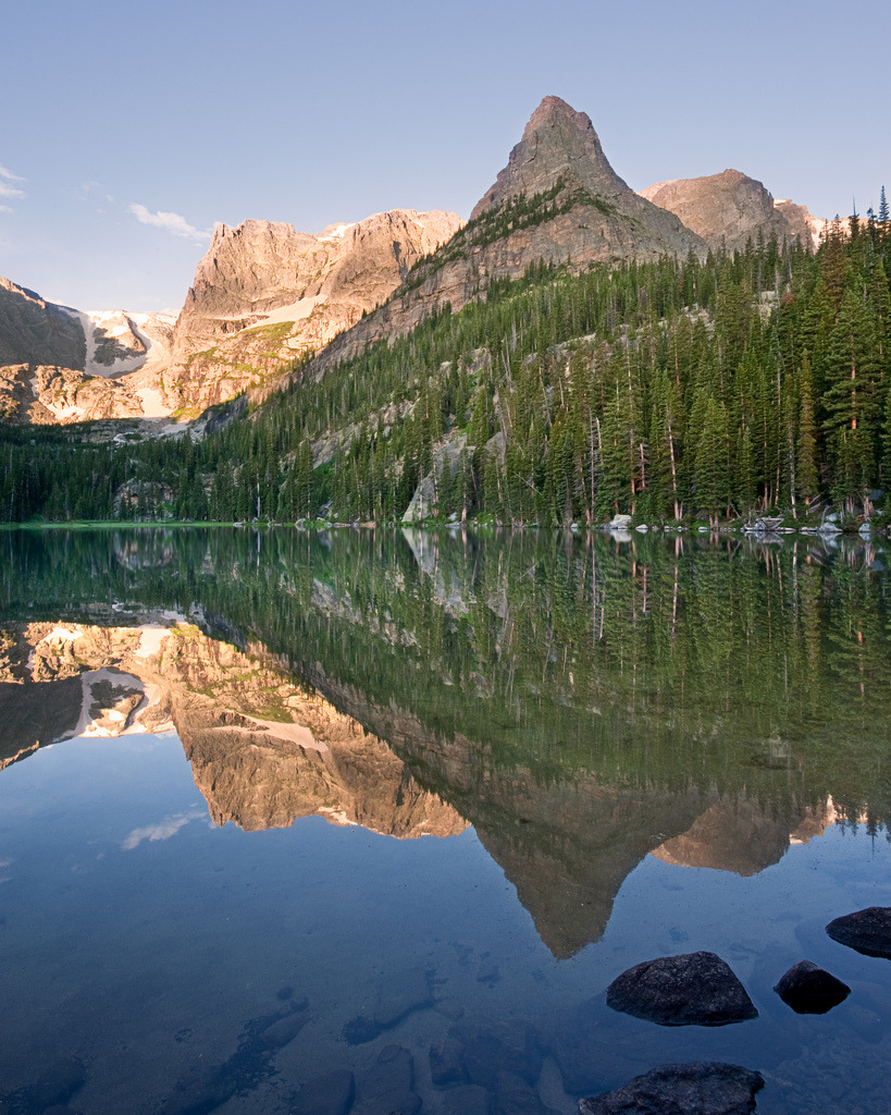 llbwwb:  Morning Reflection - Lake Odessa - Rocky Mountain National Park (by wboland)