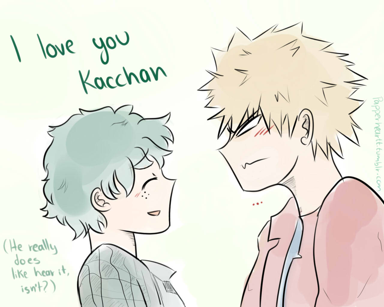 Porn papperheartt:  Bakudeku week Day 4: A close photos