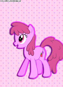 datcatwhatcameback:  pinkapi:   The Pony Princess Challenge    ↳ [3/4] Four Background Characters → Berry Punch/Berryshine   Bewwy Poonch <3  Bewwy~!