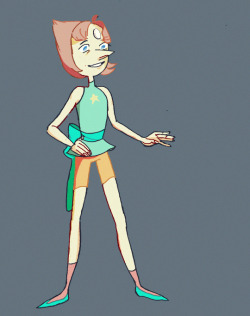 bonaciuex:  i tried to draw pearl because