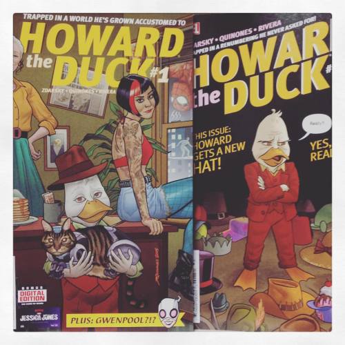 Out today! The All-New Howard the Duck #1! Please do check it out #hthed #gethward #howardtheduck