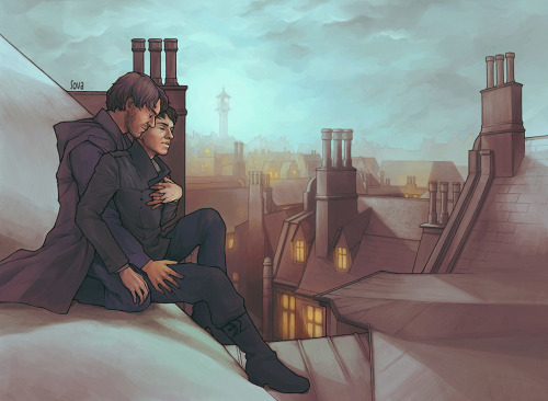 ◆ Palisade by @imperfectkreis, art by @geeky-sova There is a visitor at Corvo’s window. One he