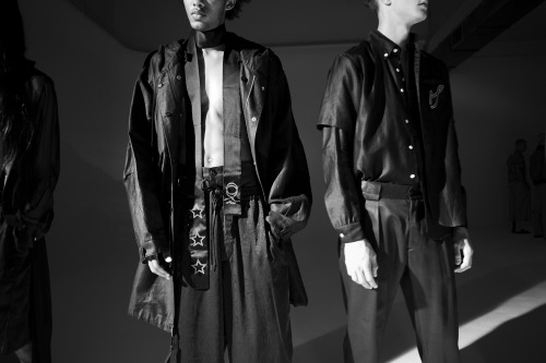 Fingers Crossed BTS for New York Fashion Week Menswear by Karina Ordell