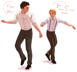 Kayaczek:  So Umm Bucky Was Teaching Steve How To Lindy And Then Things Got More