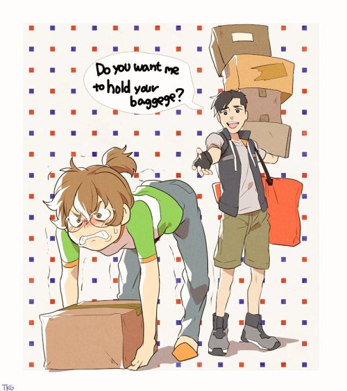 bext-k: goldenasianart: bext-k: jojojam: bext-k: dtlol: Shiro-Pidge Age Swap, by TKG. t