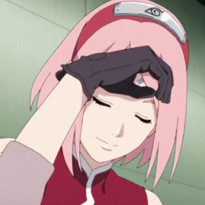 sakura haruno/naruto icons (300x300) like/reblog