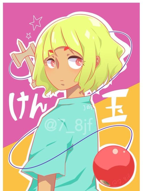 kendama girl  【do not use/repost my work without permission】