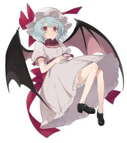 remilia scarlet (touhou) drawn by hayashi