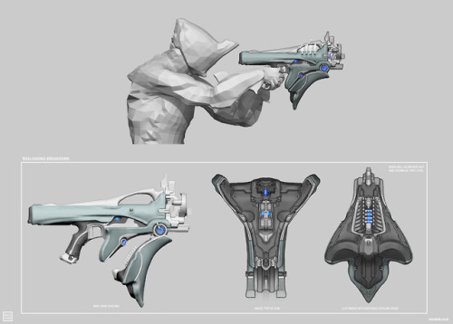artofbigham:Railjack Themed weapon and accessory set.Revealed at Tennocon 2019