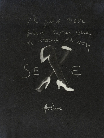 Ne Pas Voir Plus Loin Que Le Bout De Son Sexe, Lo Malet, 1936