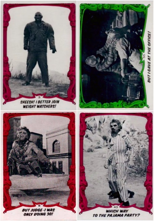 Sex zgmfd:  You’ll Die Laughing trading cards pictures